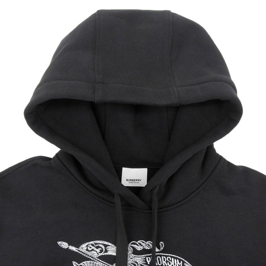 バーバリー プローサム ドレイク パーカー スウェット 長袖 フーディー DRAKE L コットン ブラック黒 メンズ 40802179131【アラモード】 | BURBERRY | 04