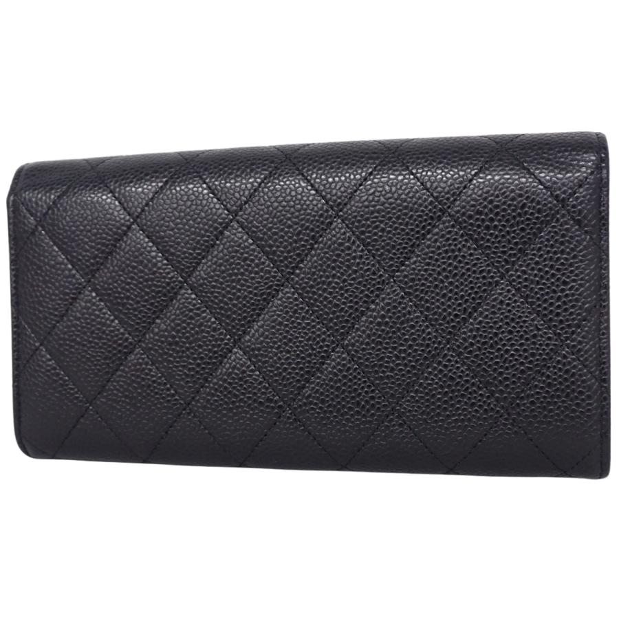CHANEL（シャネル） マトラッセ クラシック ロングフラップ ウォレット 