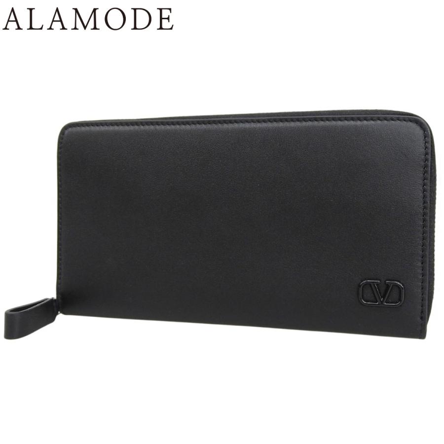 VALENTINO（ヴァレンティノ） Vロゴ 長財布 ロングウォレット レザー 