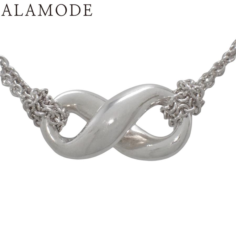 TIFFANY&CO ティファニー インフィニティネックレス シルバーSV925 TIFFANY&Co.（ティファニー） インフィニティ ネックレス SV925