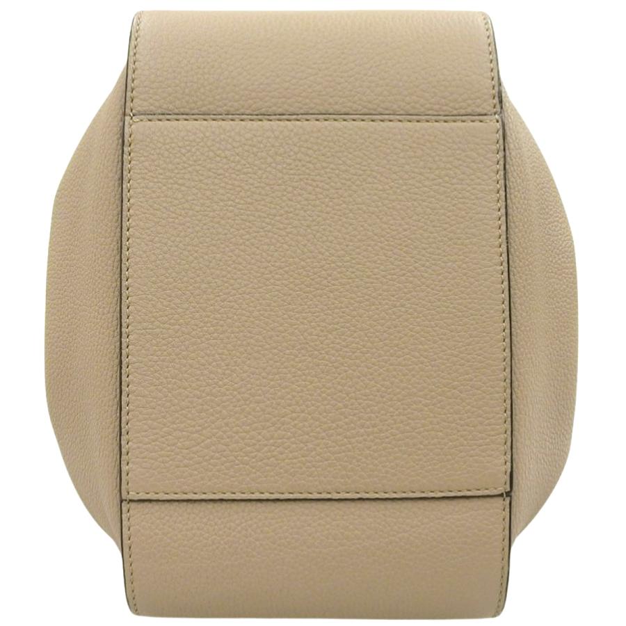 LOEWE(ロエベ) ハンモック ドローストリング スモール ショルダー カーフ ベージュ ブラウン茶 A538V07X15 40802181638【アラモード】の画像