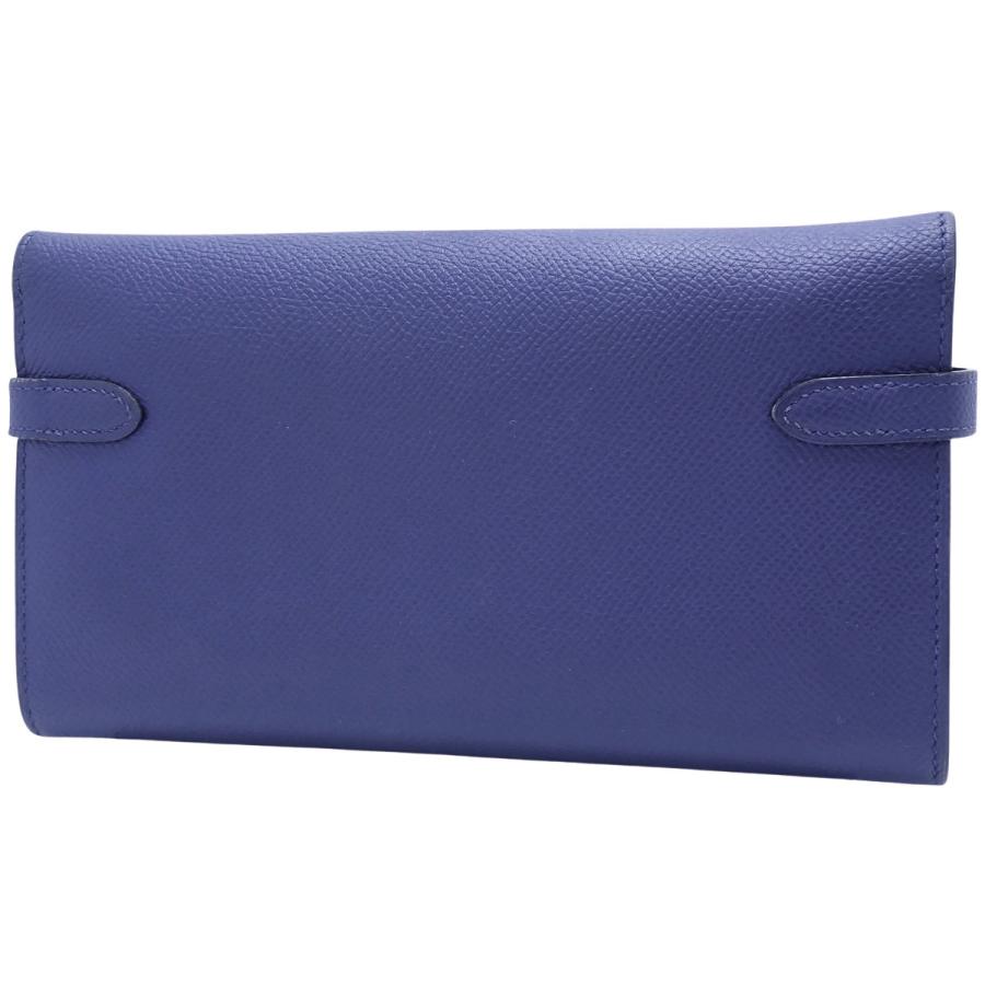 HERMES（エルメス） ケリーウォレット ロング ブルーエレクトリック