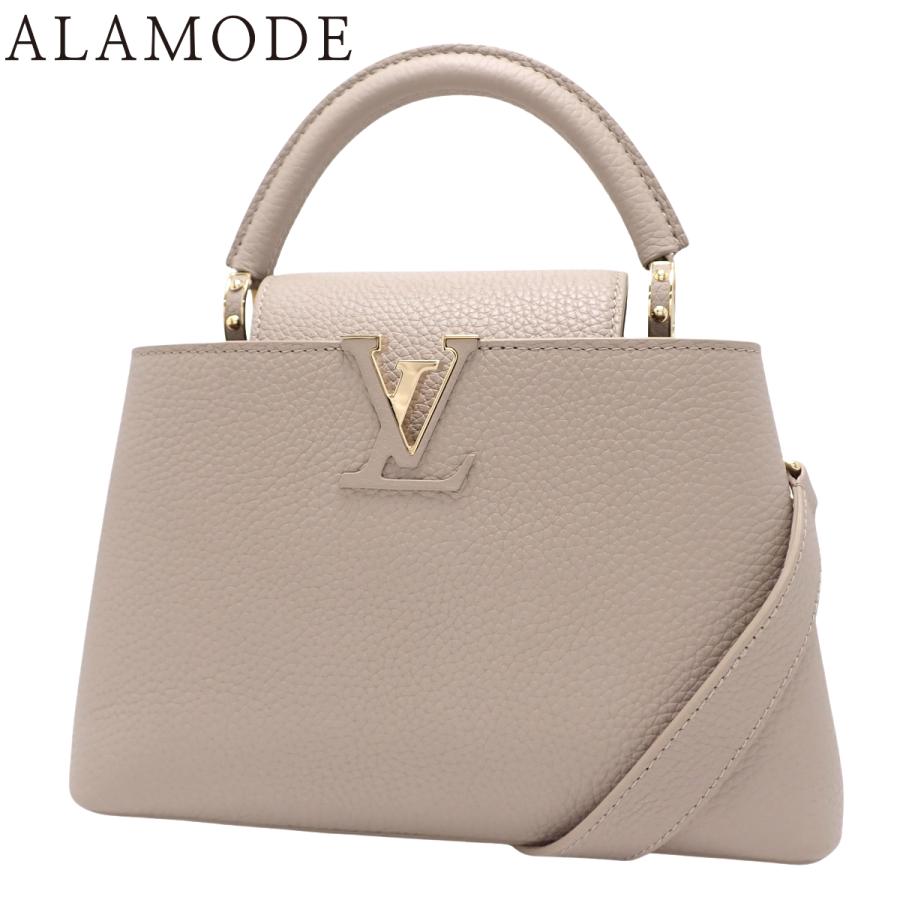 LOUIS VUITTON ルイヴィトン カプシーヌBB 2WAYバッグ ハンドバッグ ショルダーバッグ ベージュ トリヨン×パイソン ガレ N92041 ゴールド金具 LOUIS VUITTON (ルイヴィトン) カプシーヌBB 2WAYバッグ ハンドバッグ