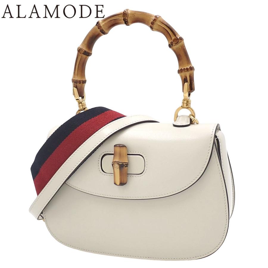 GUCCI（グッチ） バンブー 2WAYバッグ ハンドバッグ ショルダー 肩掛け 