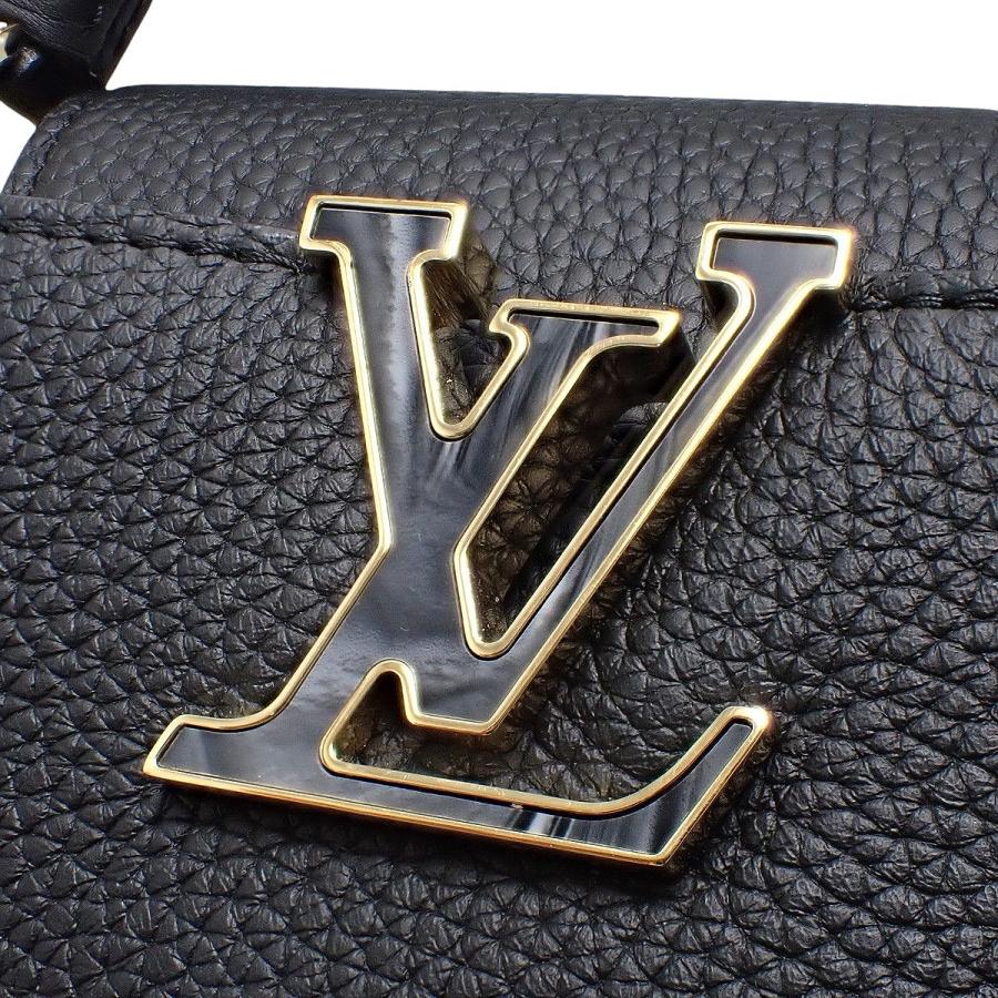 ヴィトン カプシーヌBB ショルダー ハンドバッグ ブラック LOUIS VUITTON(ルイヴィトン) / カプシーヌBB_フラワー/ハンドバッグ