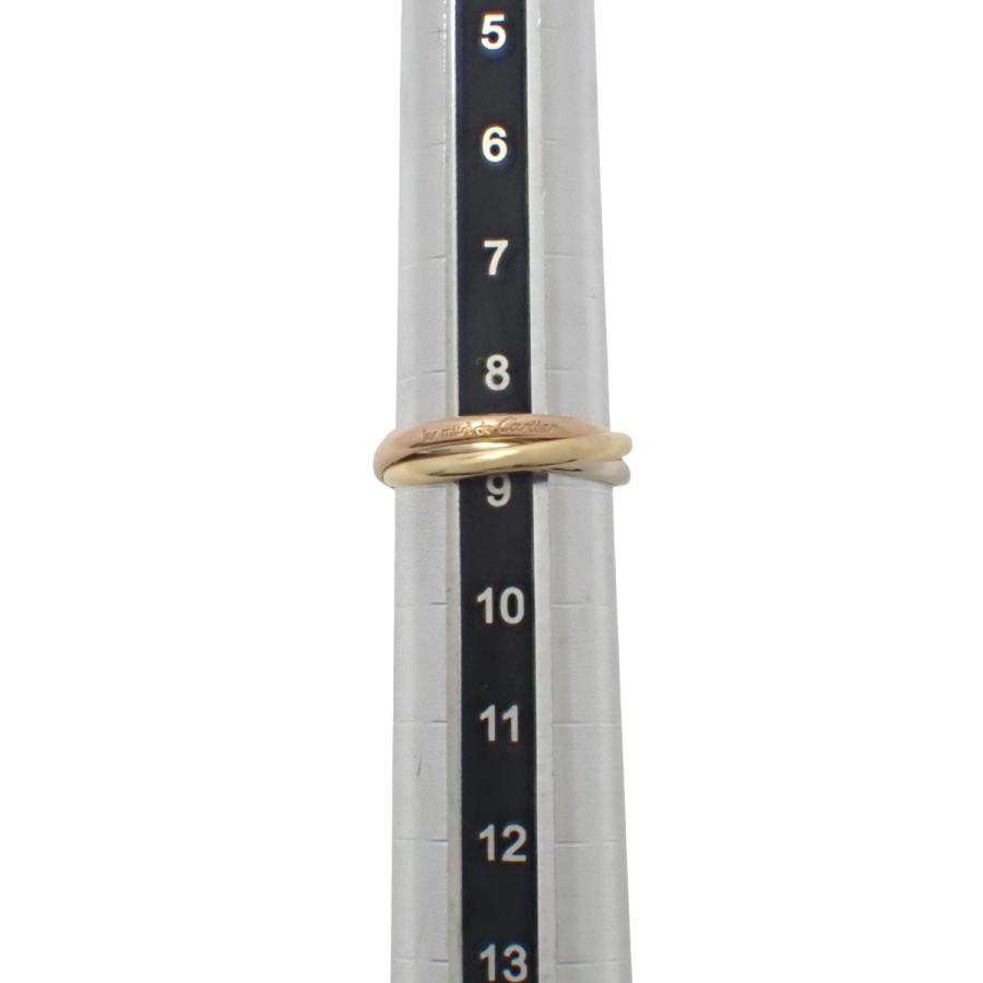 CARTIER(カルティエ) les must de Cartier トリニティ リング イエローゴールド K18 YG PG WG 3.1g 3連 9(49)号 40802183167【アラモード】 | Cartier | 05