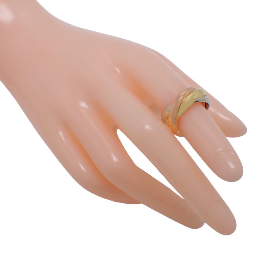 Cartier（カルティエ） トリニティ リング K18YG/PG/WG 53 指輪 3連