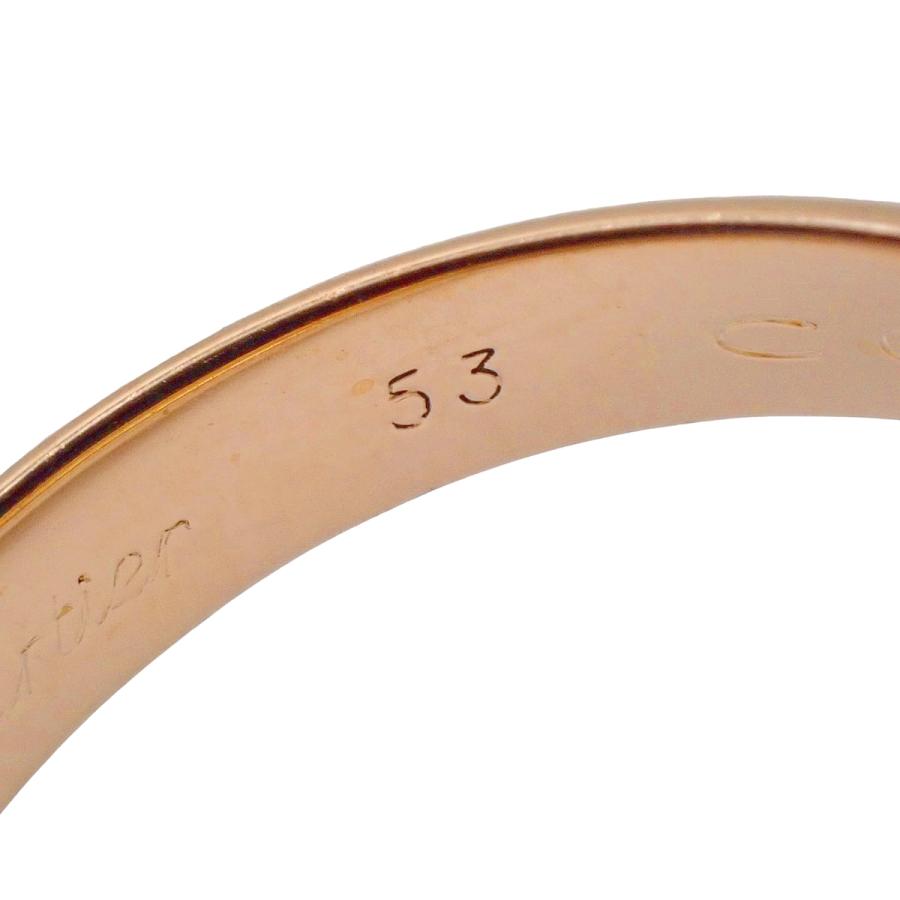 Cartier（カルティエ） トリニティ リング K18YG/PG/WG 53 指輪 3連