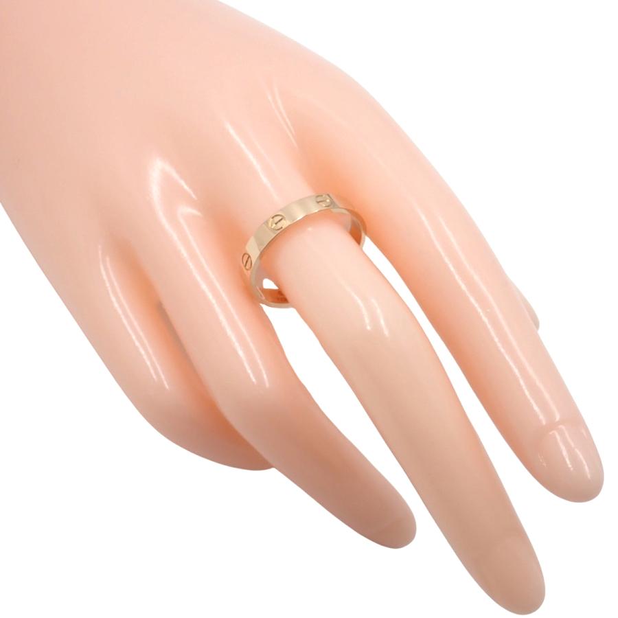 Cartier ラブリング 62 21~22号 ピンクゴールド Cartier（カルティエ） 63 LOVEリング スモールモデル B4085200 ピンク