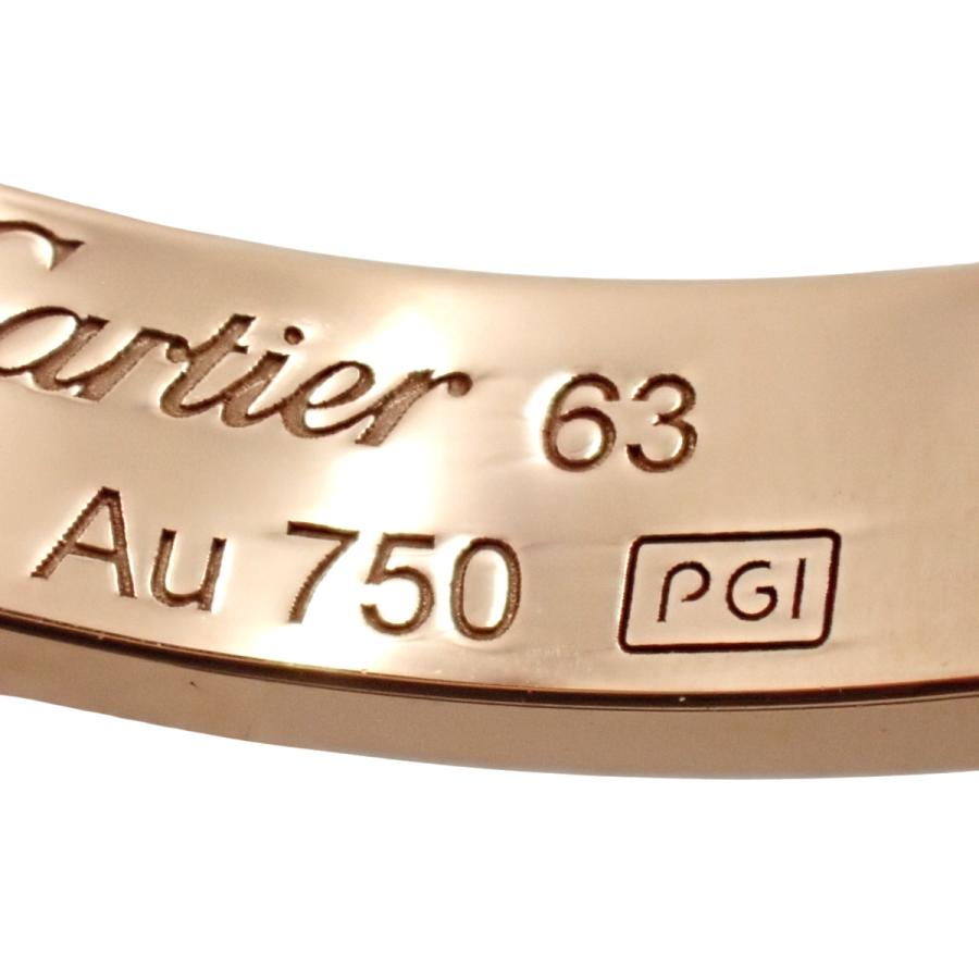 Cartier（カルティエ） 63 LOVEリング スモールモデル B4085200 ピンク