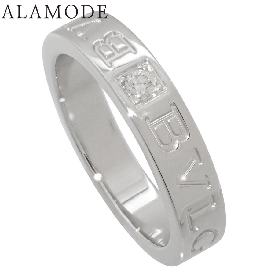 BVLGARI(ブルガリ) ブルガリ・ブルガリ リング ダイヤモンド ホワイトゴールド K18WG 6.2g 指輪 1PD 10.5号 40802183231【アラモード】 | BVLGARI