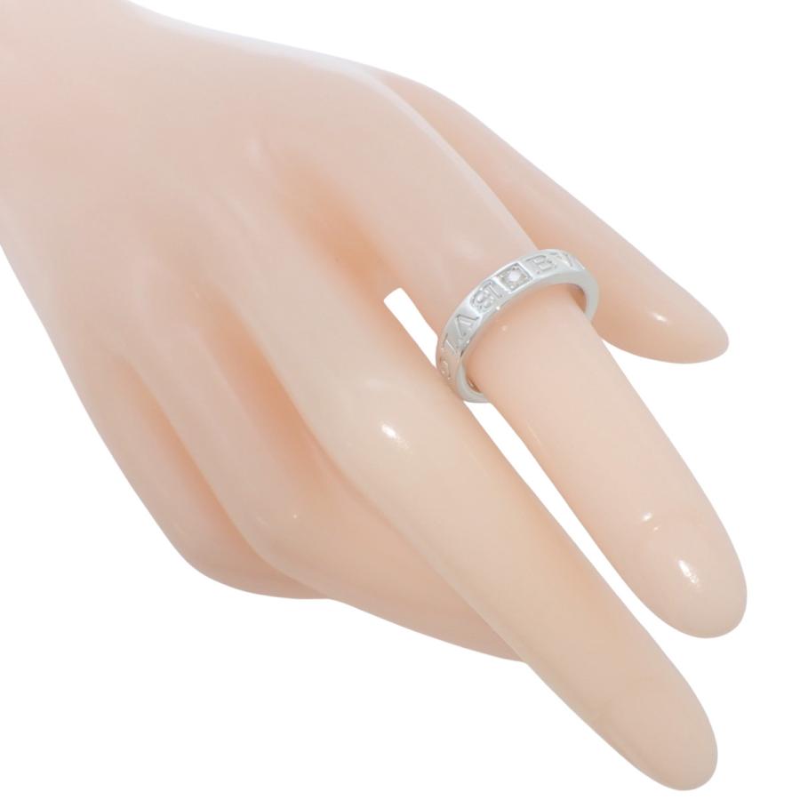 BVLGARI(ブルガリ) ブルガリ・ブルガリ リング ダイヤモンド ホワイトゴールド K18WG 6.2g 指輪 1PD 10.5号 40802183231【アラモード】 | BVLGARI | 01