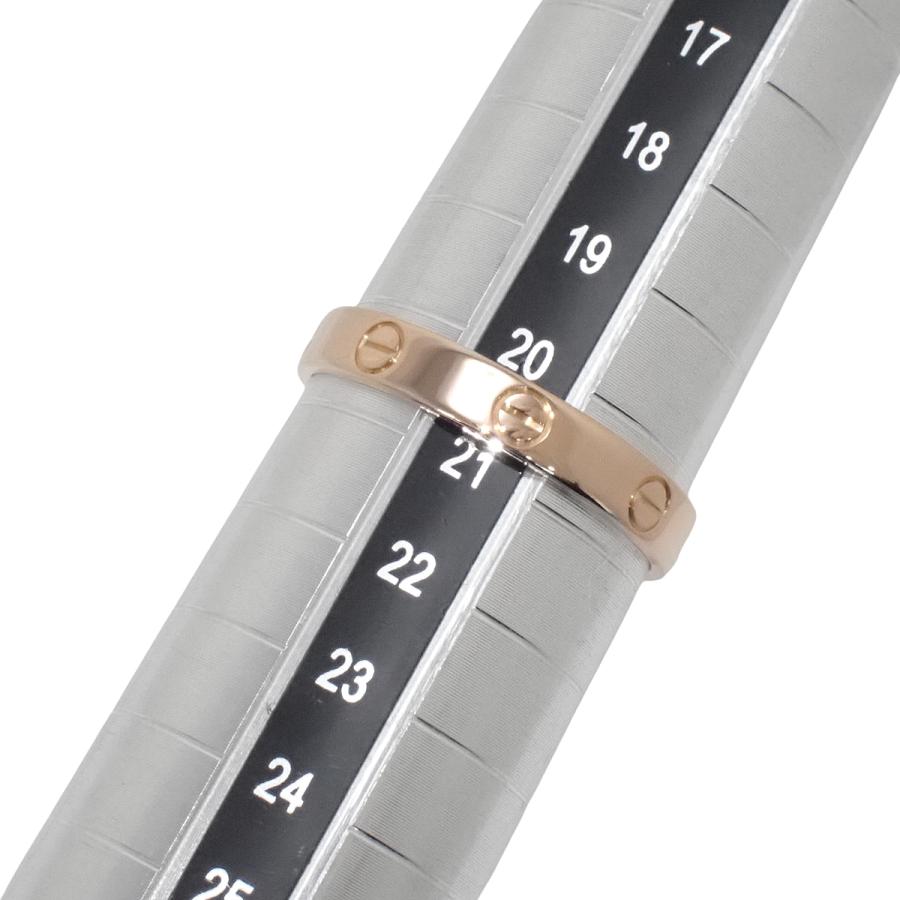Cartier（カルティエ） LOVEリング スモールモデル ピンクゴールド
