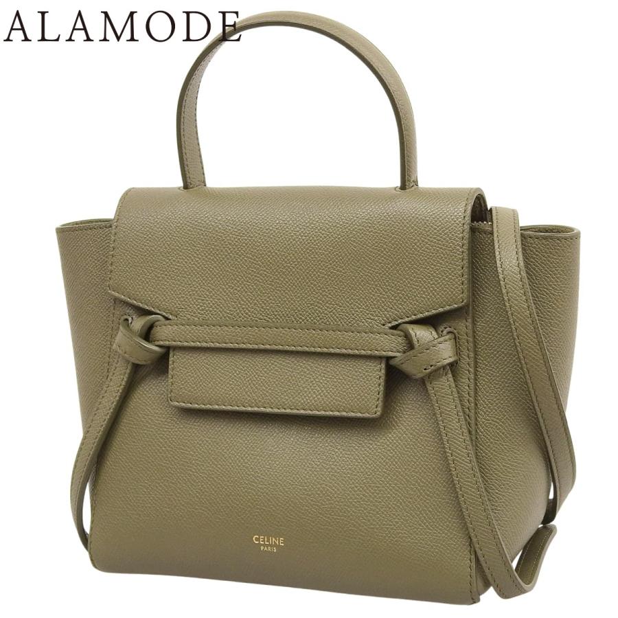 CELINE（セリーヌ） ベルトバッグ ナノ ハンドバッグ ショルダー 