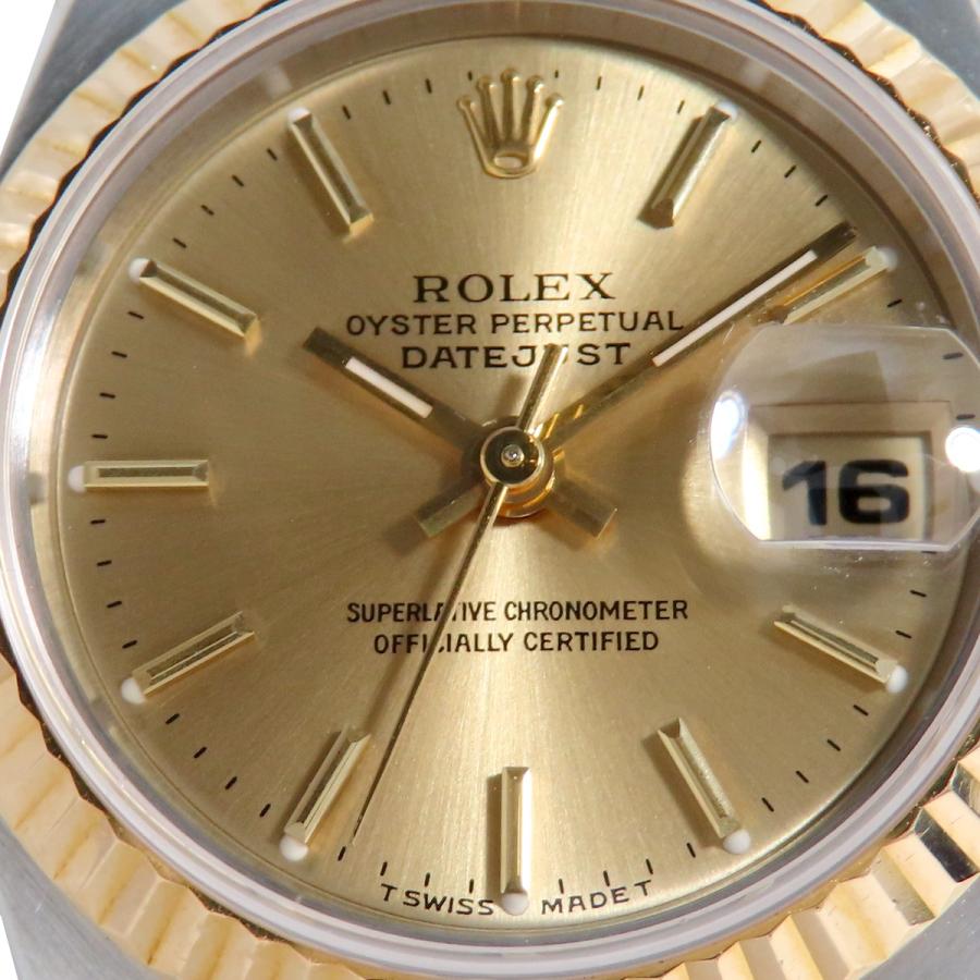 ROLEX（ロレックス） 【保証書付】ロレックス デイトジャスト 69173 YG 