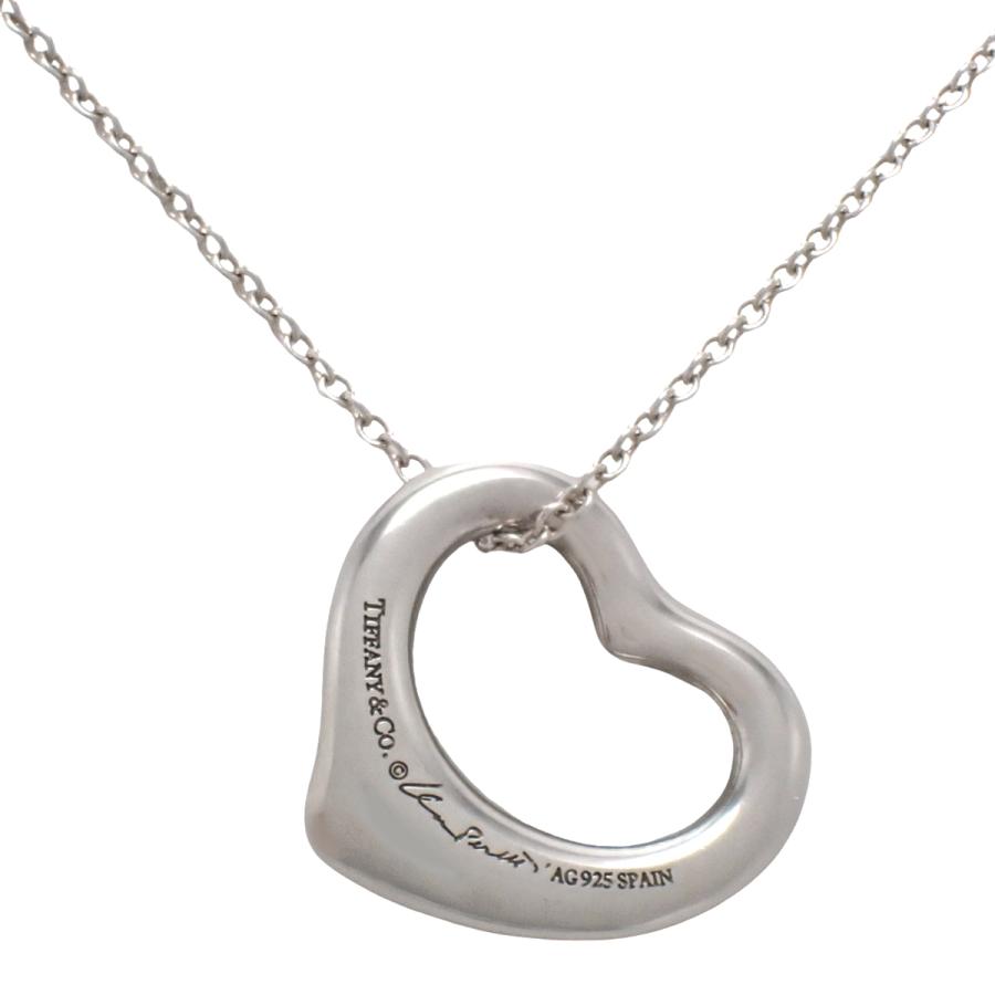 美品・箱袋付き✨ティファニー　ネックレス　オープンハート　ペレッティ　Lサイズ TIFFANY&Co.（ティファニー） エルサ・ペレッティ オープンハート