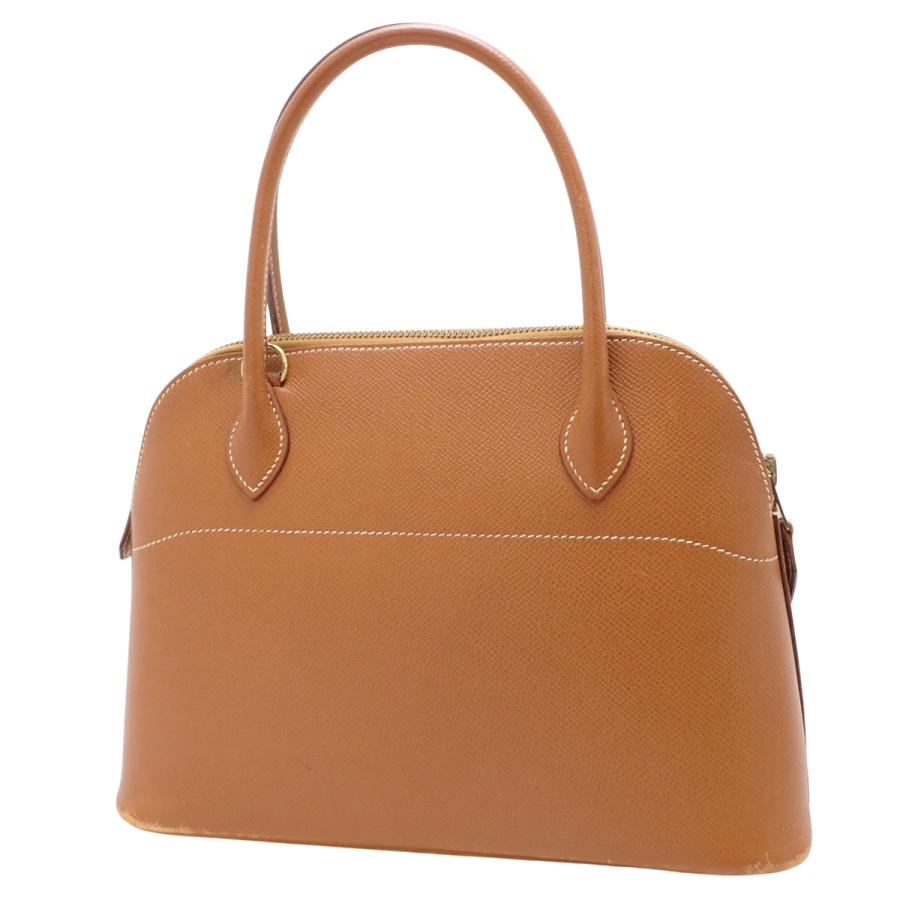 早い者勝ち HERMES エルメス ボリード27 ブラウン ピッグスキン HERMES（エルメス） ボリード27 ゴールド ブラウン クシュベル