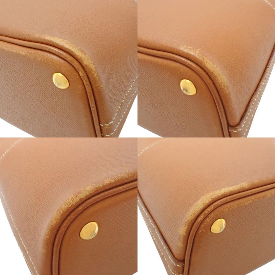 HERMES（エルメス） ボリード27 ゴールド ブラウン クシュベル