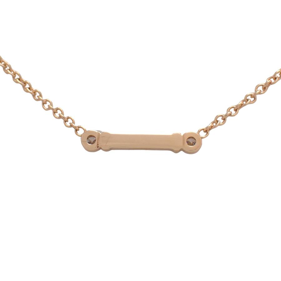 TIFFANY&Co.(ティファニー) フルール ド リスキー バー ペンダント ダイヤモンド K18PG 1.8g ネックレス 40802184225【アラモード】_1