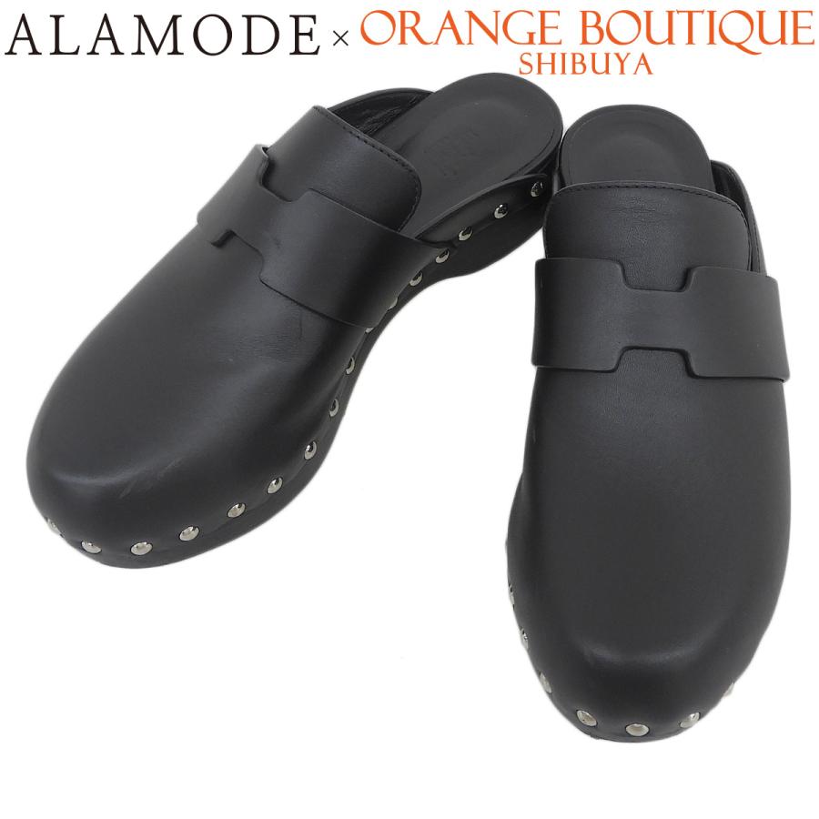 HERMES（エルメス） カリャ ブラック黒 レザー シルバー金具 サンダル