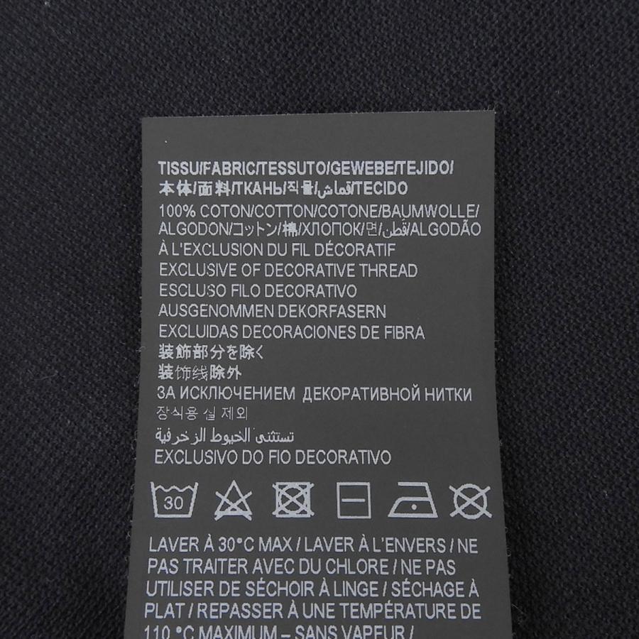 SAINT LAURENT PARIS(サンローランパリ) カサンドラポロシャツ 2021年 アパレル 衣類 M コットン ネイビー紺 40802185619【アラモード】_3
