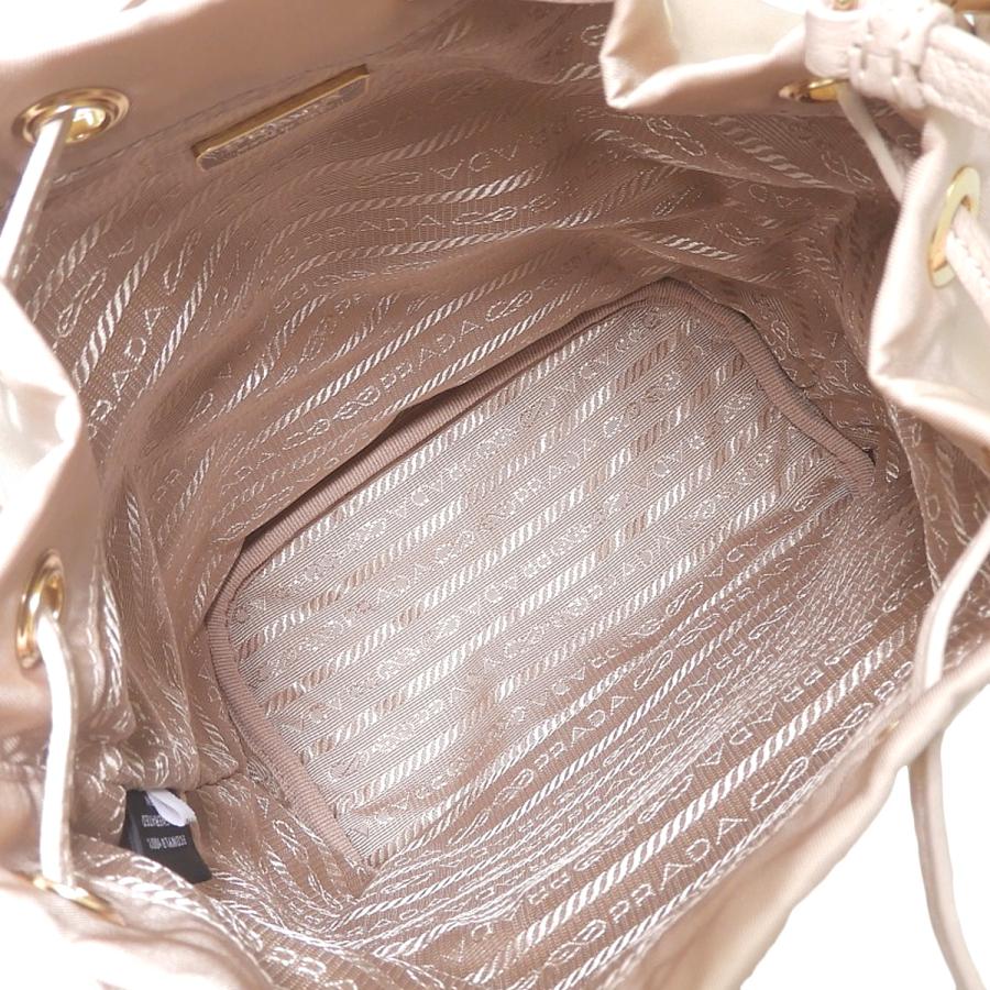 PRADA（プラダ） デュエット Re-Nylon × オーストリッチ バケット 
