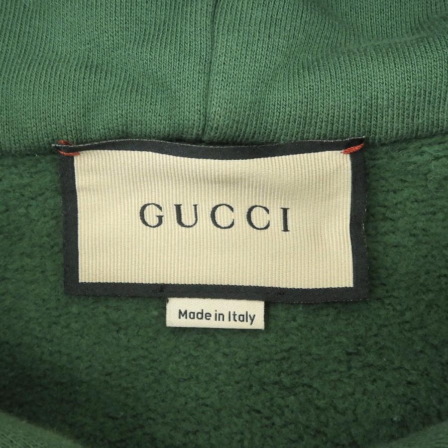 GUCCI（グッチ） シェリーライン 刺繍 ロゴ フーディー スウェット
