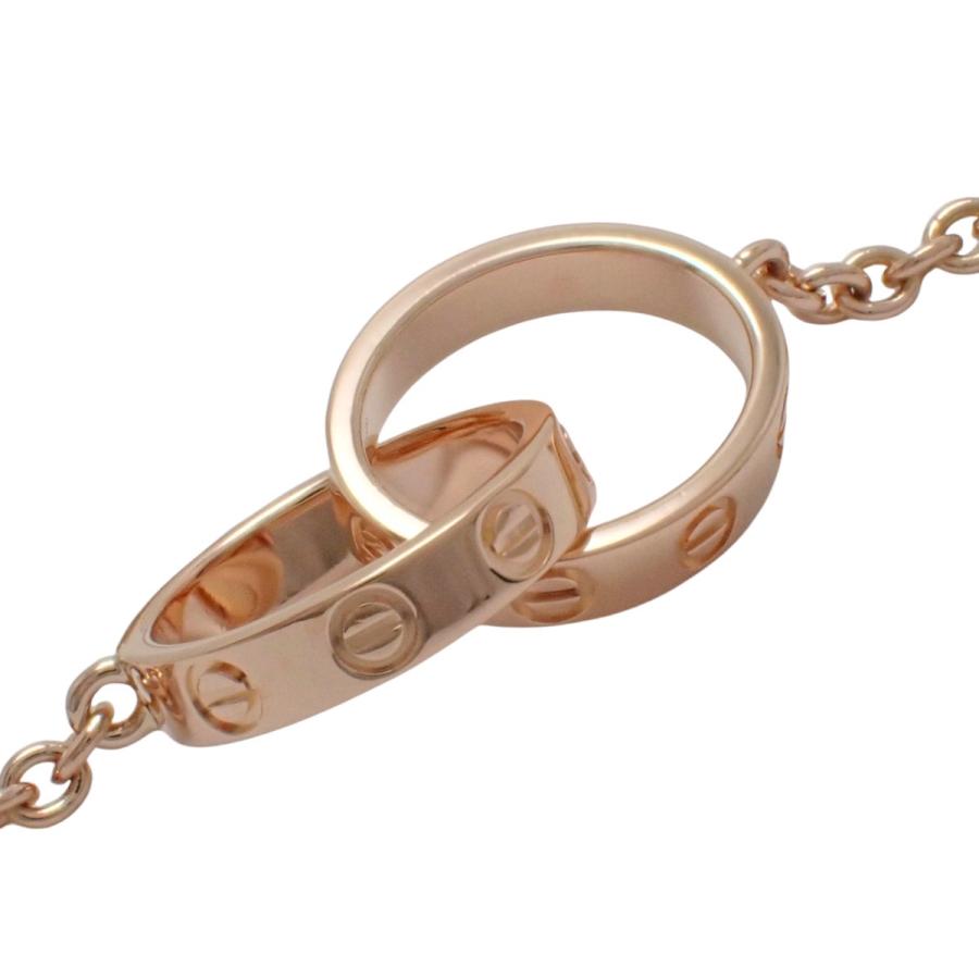 CARTIER(カルティエ) ラブコレクション LOVE ブレスレット チェーン ピンクゴールド K18PG 4.2g ベビーラブ 40802187101【アラモード】_2