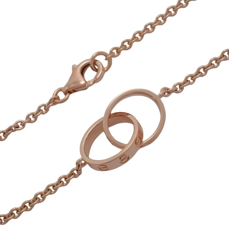CARTIER(カルティエ) ラブコレクション LOVE ブレスレット チェーン ピンクゴールド K18PG 4.2g ベビーラブ 40802187101【アラモード】_3