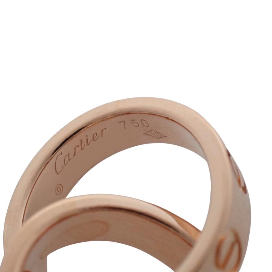 CARTIER(カルティエ) ラブコレクション LOVE ブレスレット チェーン ピンクゴールド K18PG 4.2g ベビーラブ 40802187101【アラモード】_4