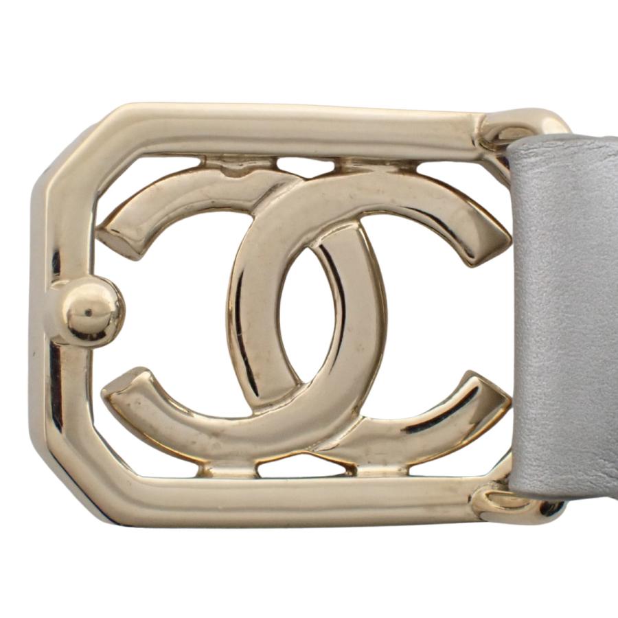 CHANEL（シャネル） ココマーク ベルト 80/32 メタル GP フェイク