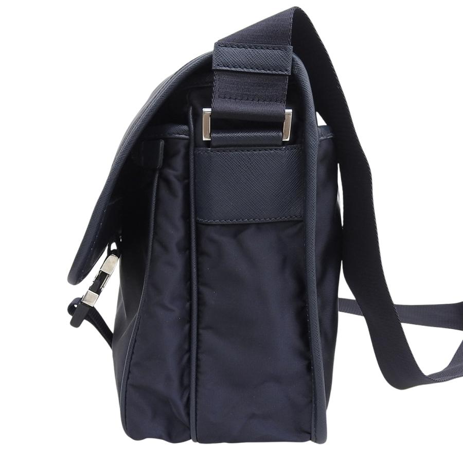 PRADA(プラダ) メッセンジャーバッグ ショルダーバッグ 肩掛け 斜め掛け ナイロン ネイビー紺 VA0768 40802187325【アラモード】_3