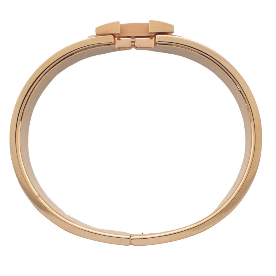 HERMES（エルメス） クリックH PM メタル(GP) エナメル バングル H