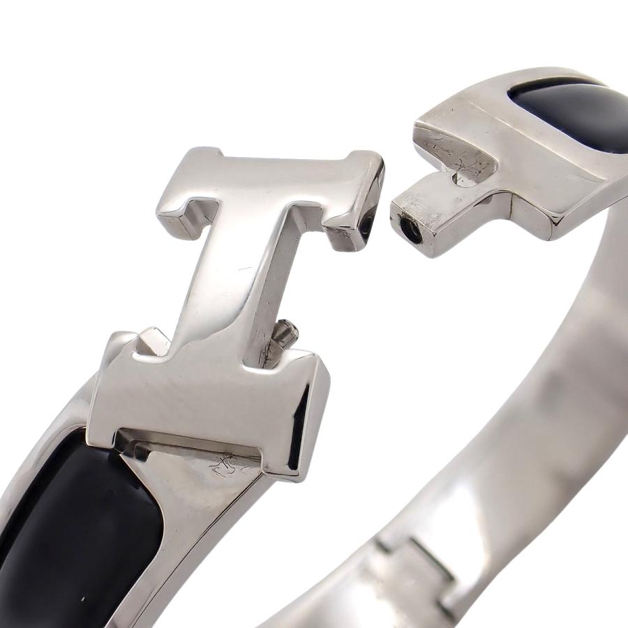 HERMES（エルメス） クリックH PM メタル エナメル バングル Hバングル
