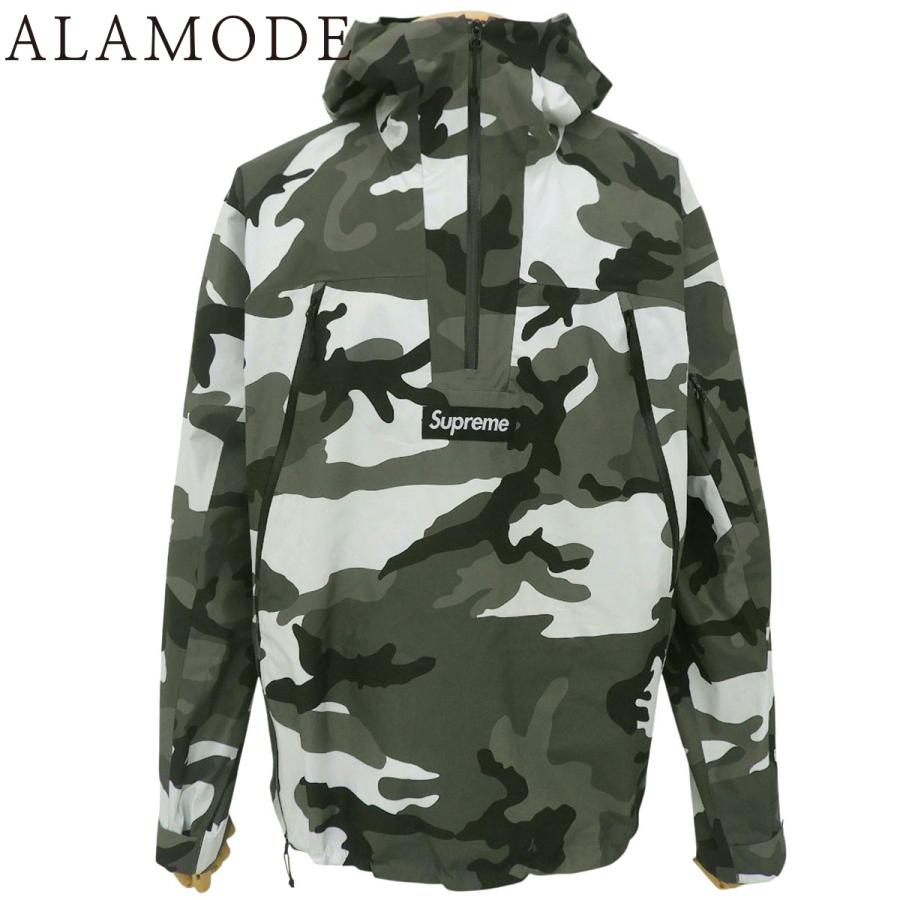 Supreme パーカー Lサイズ カーキ オリーブ カモフラ フーディー　美品 Supreme（シュプリーム） アノラック パーカー ジャケット ウインド