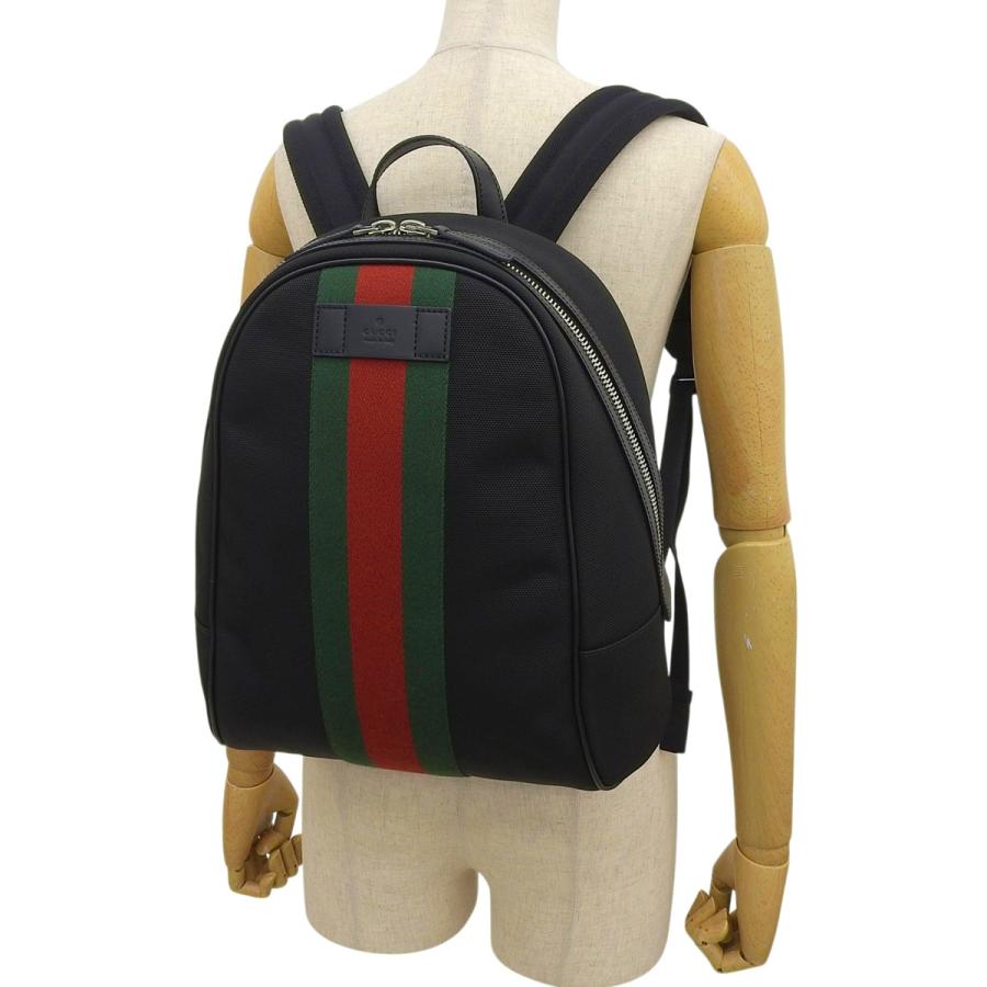 GUCCI（グッチ） シェリーライン キャンバスバックパック リュック 