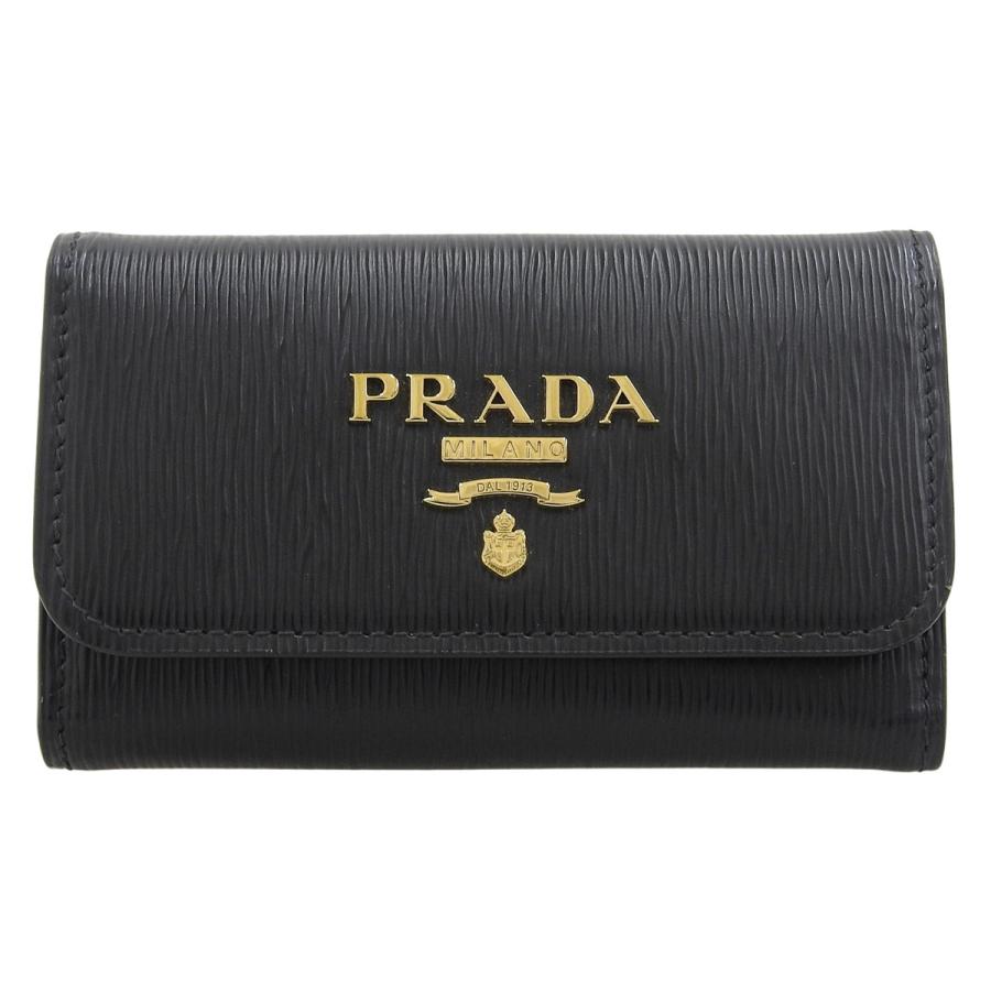 PRADA（プラダ） 6連キーケース キーリング 六連 サフィアーノレザー
