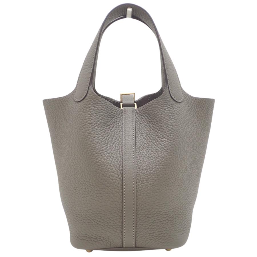 HERMES（エルメス） ピコタンロックPM グリメイヤー グレー トリヨン 