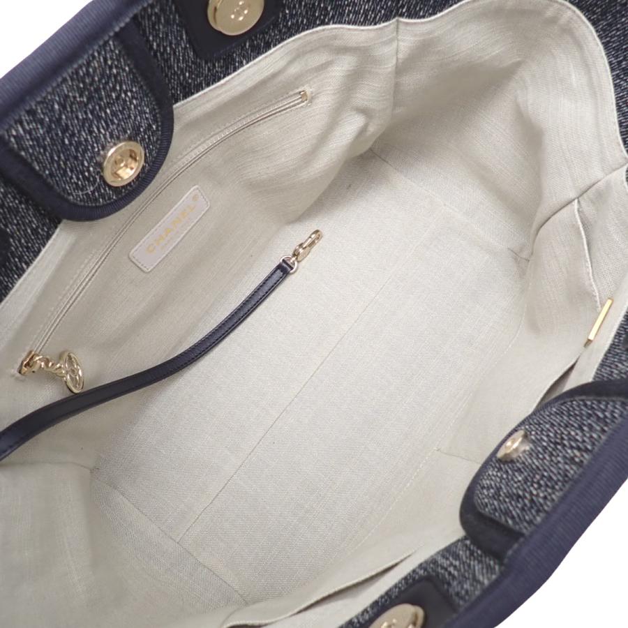 CHANEL（シャネル） ドーヴィル ショッピング バッグ トート チェーン