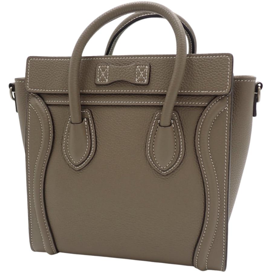 CELINE（セリーヌ） ラゲージ ナノショッパー ハンドバッグ 2WAY 