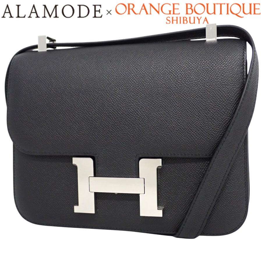 HERMES（エルメス） 【未使用】 コンスタンス24 ミロワール 黒 ヴォー