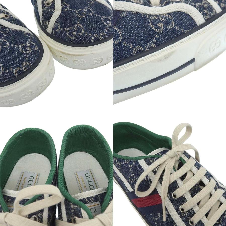 GUCCI（グッチ） GGデニム テニス 1977 スニーカー シューズ 8 デニム