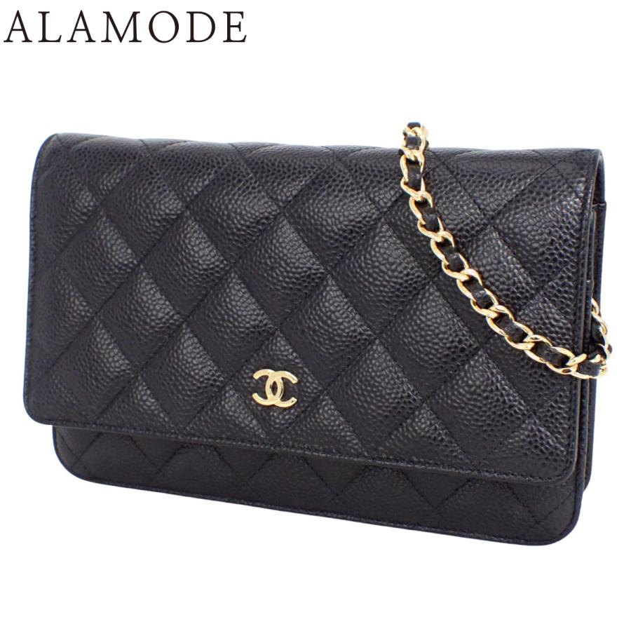CHANEL シャネルマトラッセウォレット CHANEL（シャネル） マトラッセ ココマーク チェーンウォレット