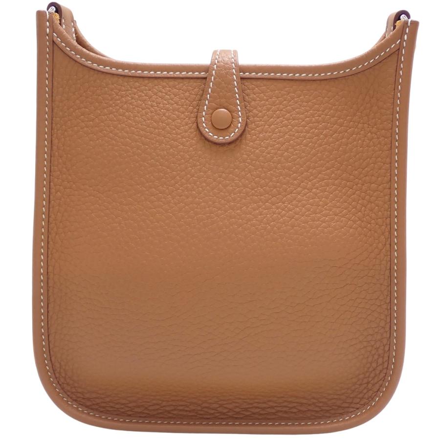 HERMES（エルメス） エブリン アマゾンTPM ゴールド ブラウン茶