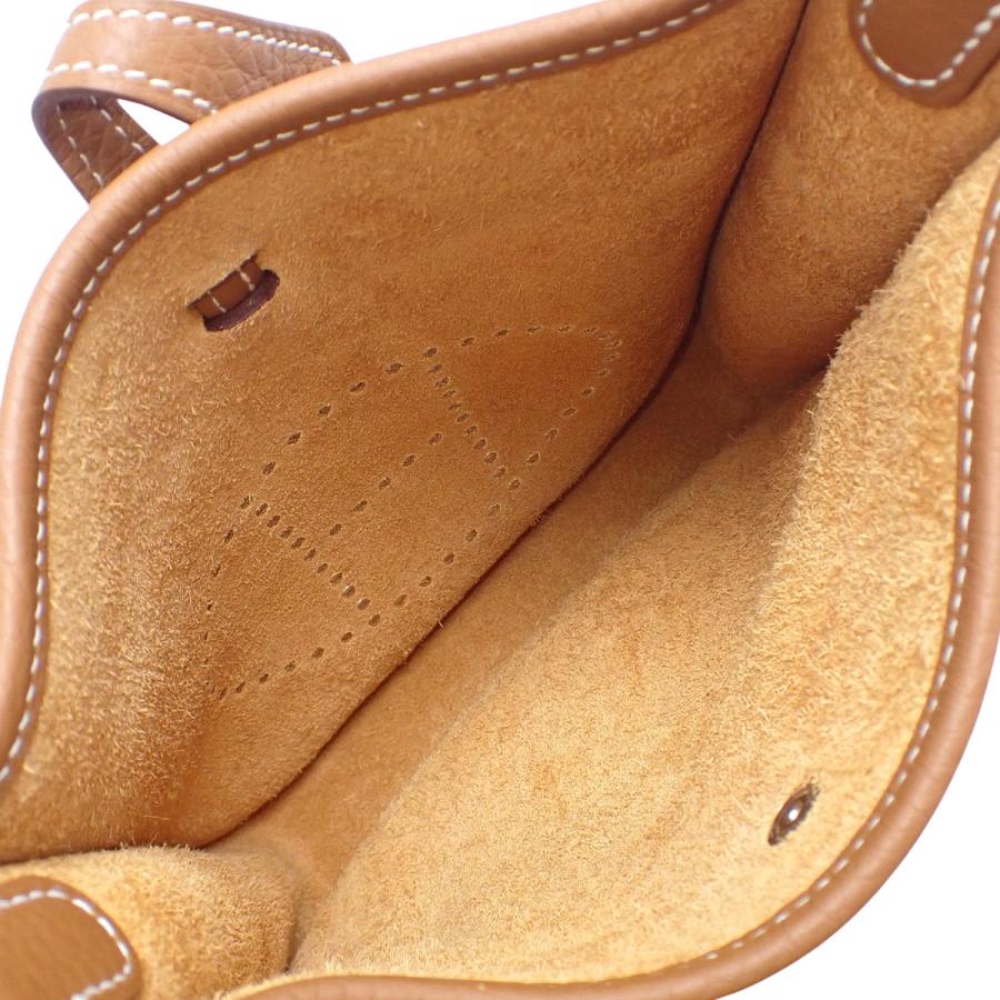 HERMES（エルメス） エブリン アマゾンTPM ゴールド ブラウン茶