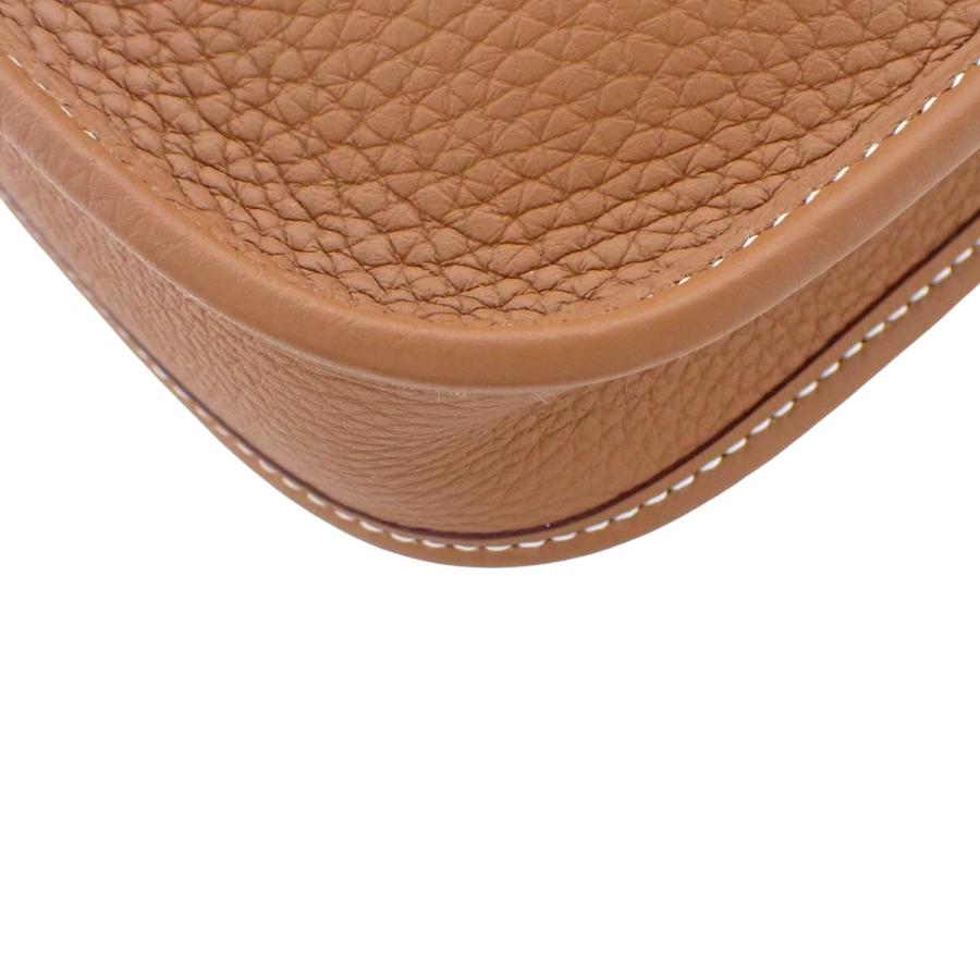 HERMES（エルメス） エブリン アマゾンTPM ゴールド ブラウン茶
