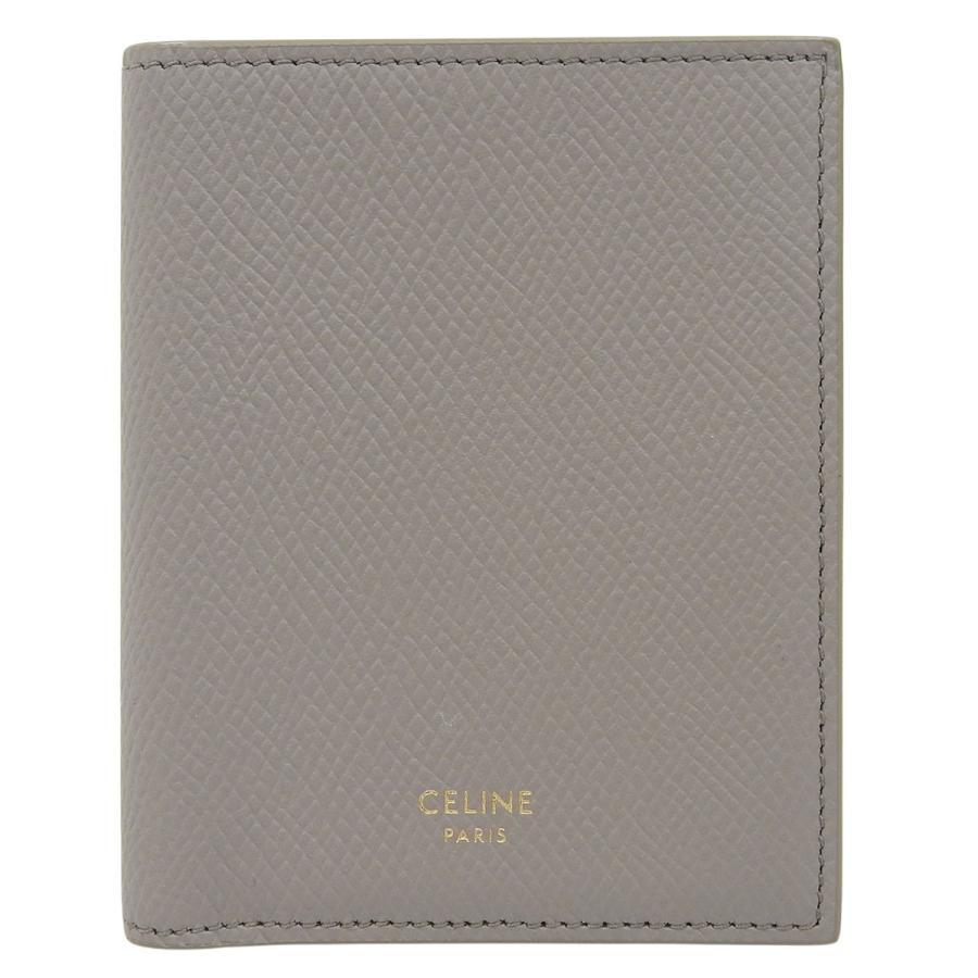 CELINE 二つ折り財布 グレージュ CELINE（セリーヌ） 二つ折り 財布 コンパクトウォレット 2つ折り