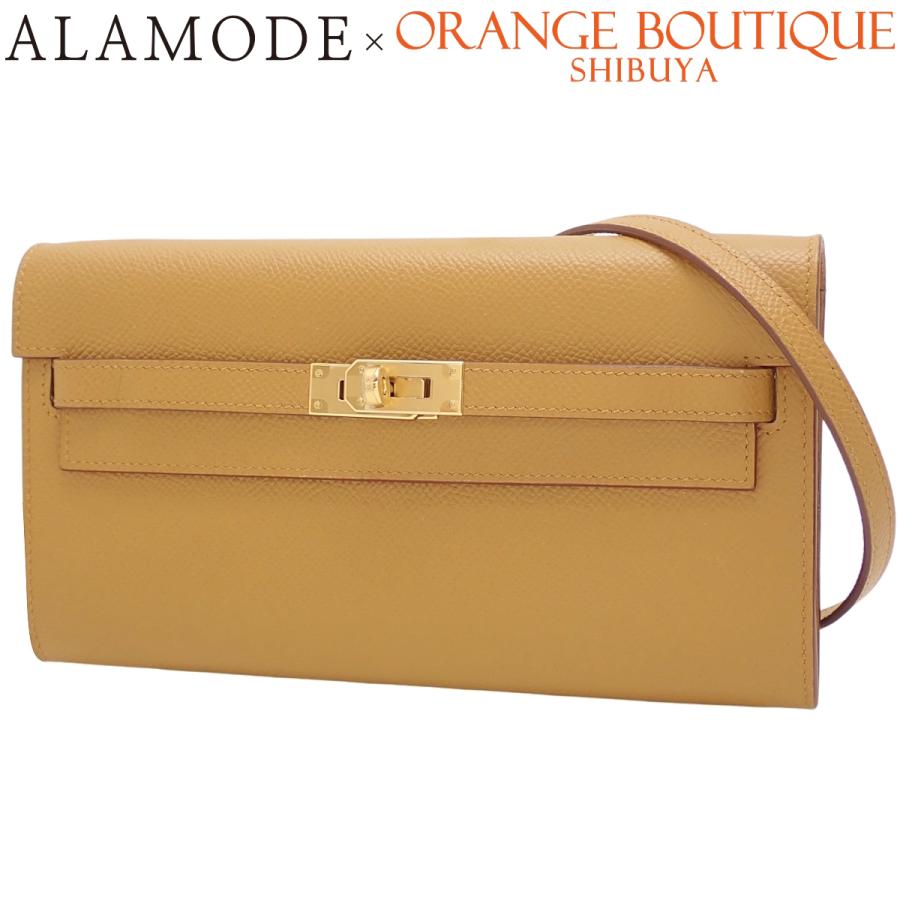 m*k様 HERMES ケリー ウォレット　正規品 HERMES（エルメス） ケリーウォレット トゥーゴー セサミ ベージュ