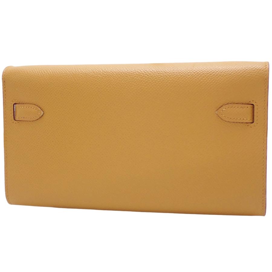 HERMES（エルメス） ケリーウォレット トゥーゴー セサミ ベージュ 