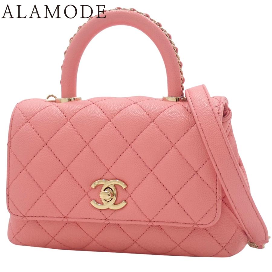 sora① CHANEL ココハンドル　19XXS CHANEL（シャネル） マトラッセ ココハンドル19 XXS ハンドバッグ